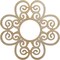 Ekena Millwork Cohen Wood Fretwork Pierced Ceiling Medallion, Birch, 22"OD x 7 1/2"ID x 3/8"T CMWP22X22X0375COBI - alternate 1